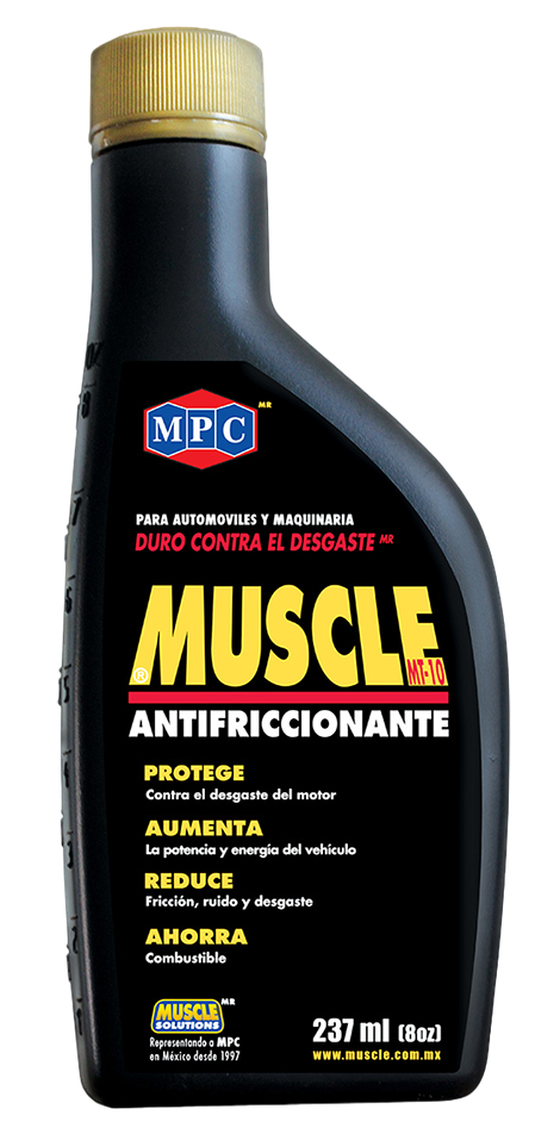 Botella de Muscle MT-10 antifriccionante 237 ml