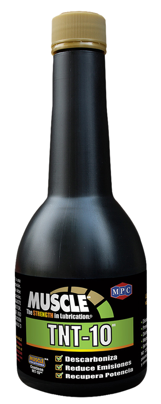Botella de TNT-10, limpiador de admisión y emisiones